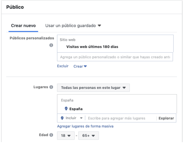 Messenger ads de Facebook